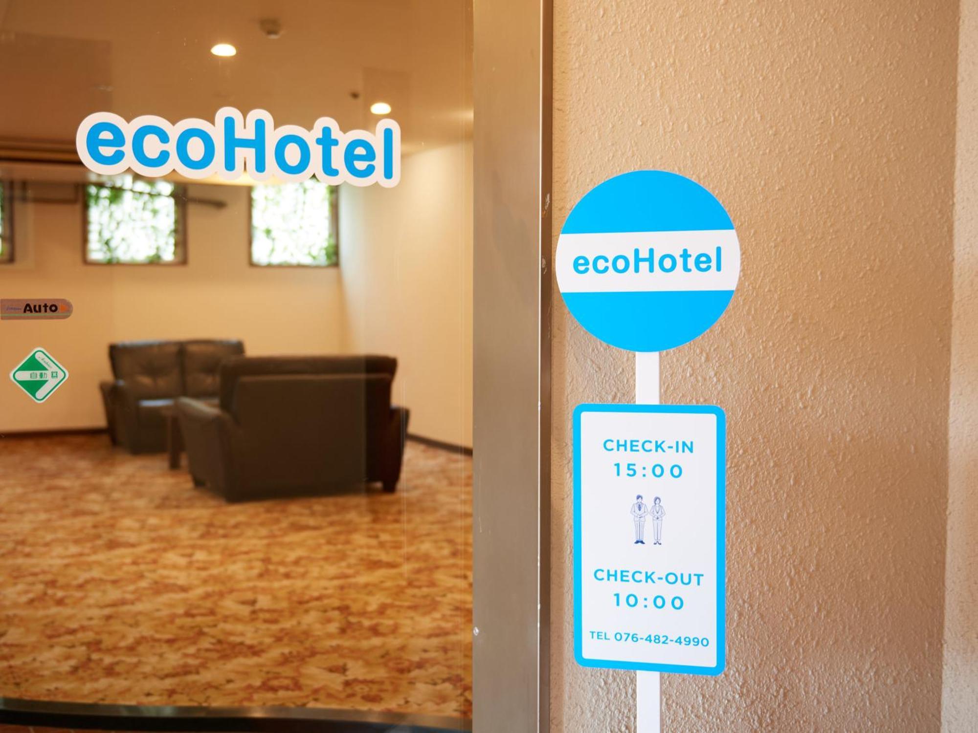 Ecohotel Toyama Bagian luar foto